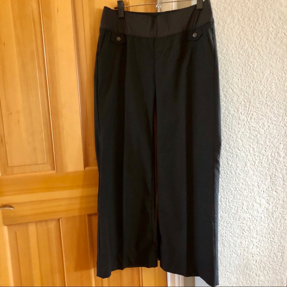 GAP Maternity wide leg dress pants